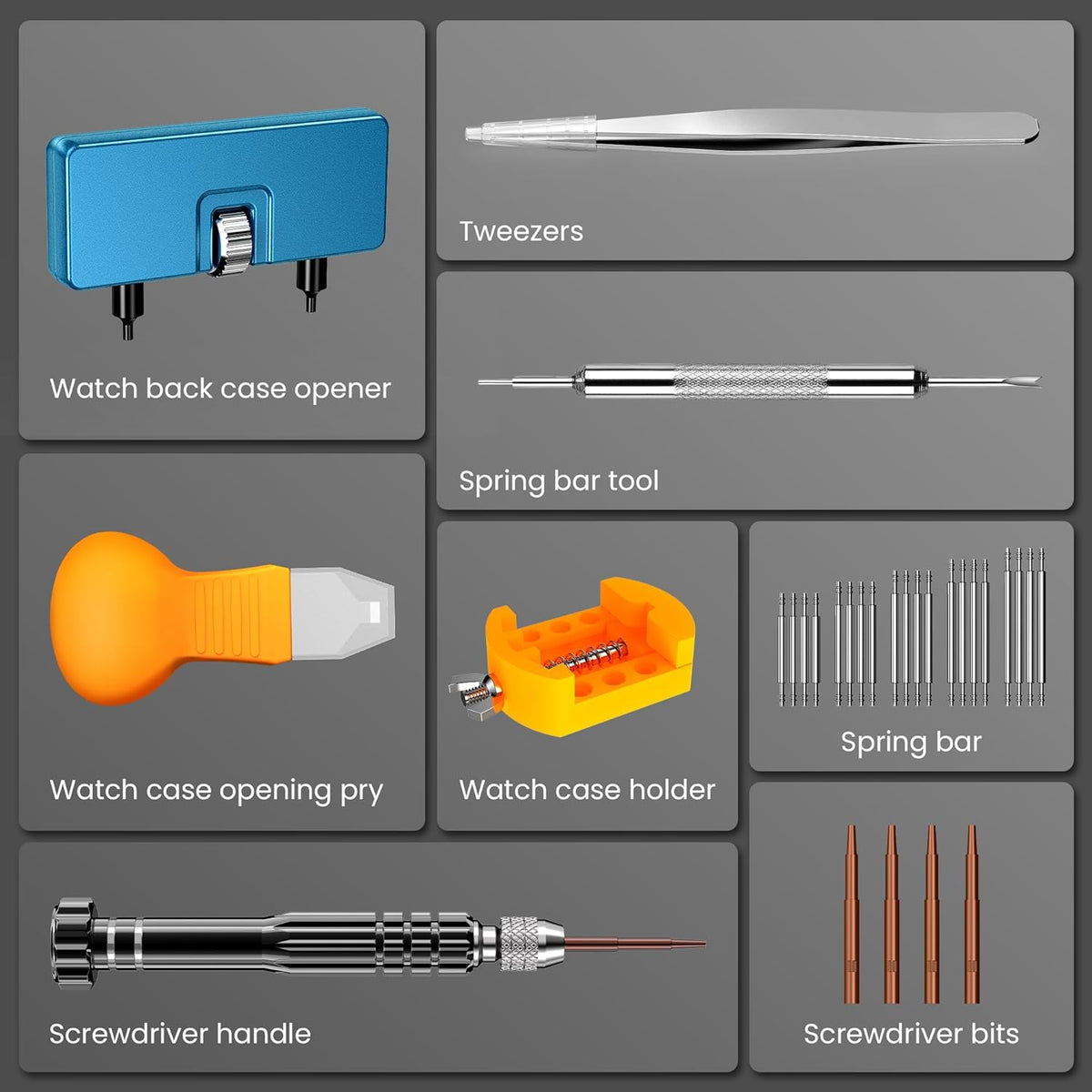 JOREST-Watch battery replacement tool kit